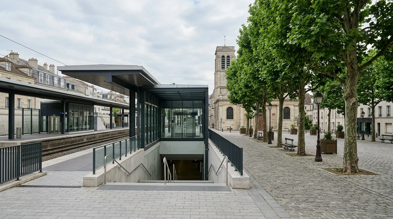 RER A / Place du Marché — Serrurier Saint-Germain-en-Laye